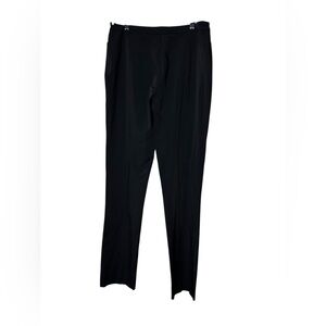 Carlisle Womens Casual High Rise Straight Leg Pants Size 8 Black